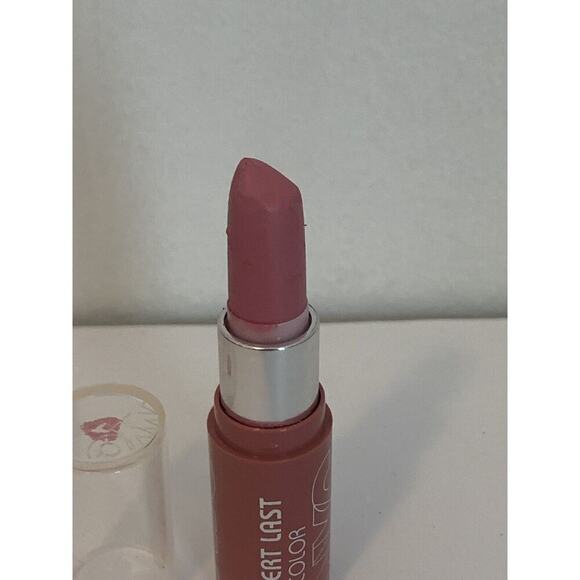 NYC Expert Last Lip Color 449 Creamy Mauve Pink Rare Lipstick Moisturizer - Picture 3 of 8